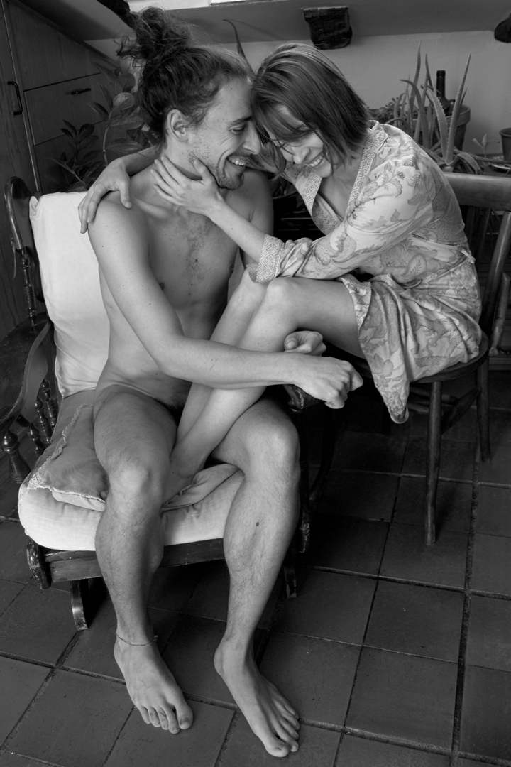 Fotografía de desnudo en pareja con María Moral