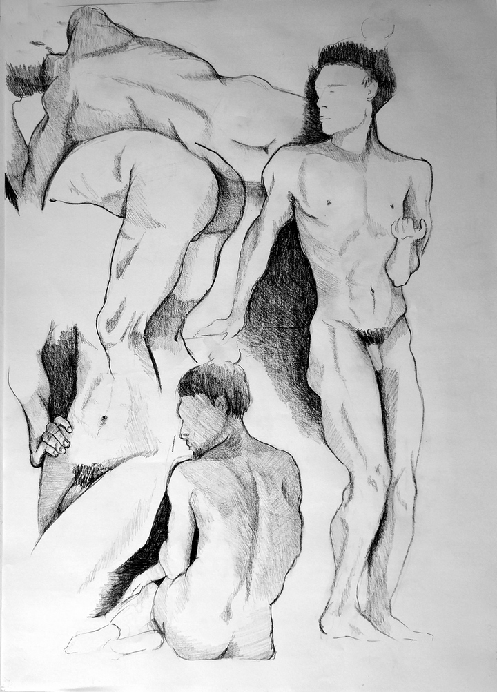 Composición a través del estudio de la figura humana.