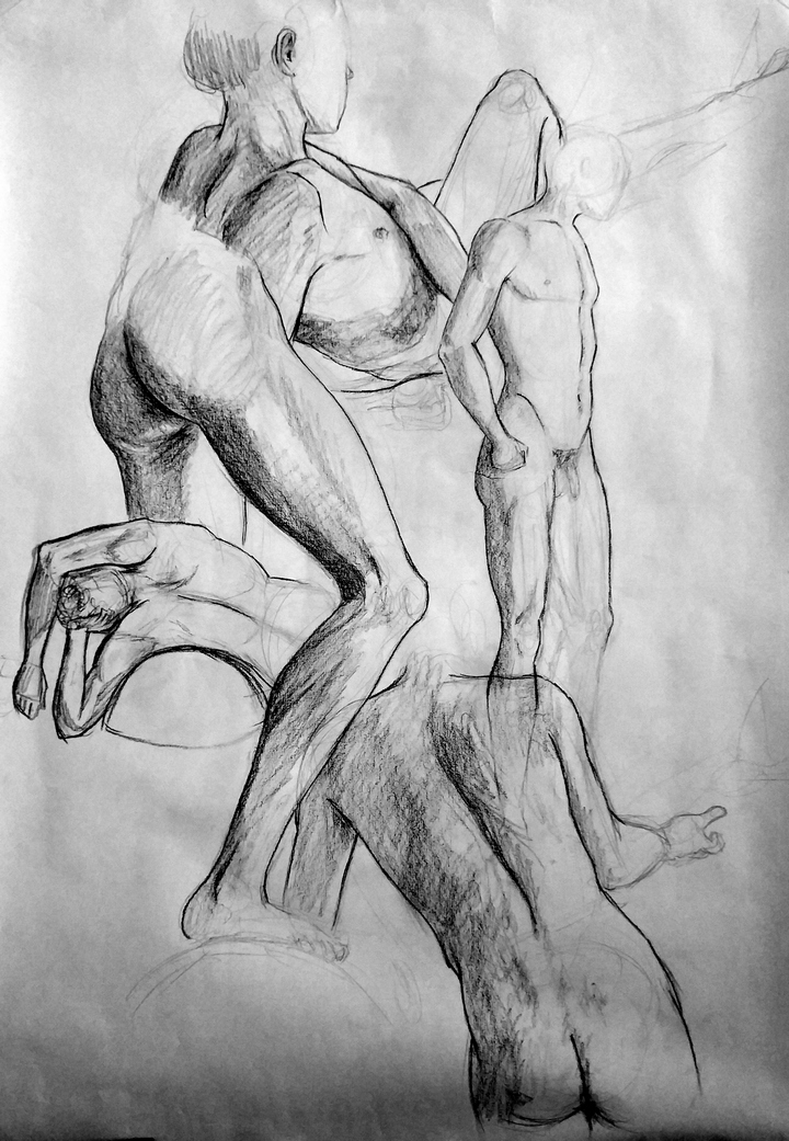 Composición a través del estudio de la figura humana.