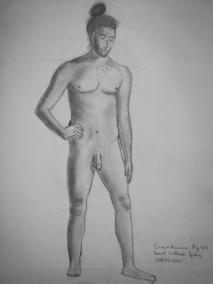 Pose de pie. Anónimo.